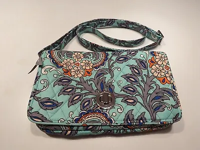 Vera Bradley Fan Flowers Turn Lock Crossbody/ Shoulder Bag  • $32.99