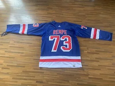 MEN's N Ew York Rangers Matt Rempe#73 Stitched Jersey Blue !!! • $41.99