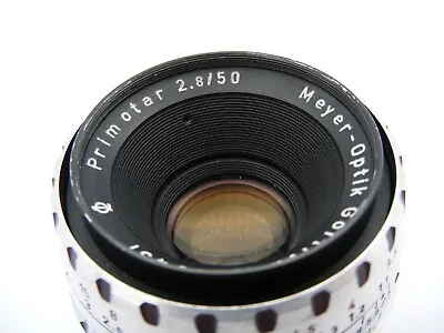 Meyer Optik Gorlitz Primotar 50mm F2.8 Manual Lens No 2269431 Mount Exakta • £100