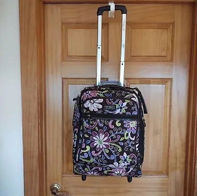 Vera Bradley Rolling Suitcase - Retired Pattern • $99