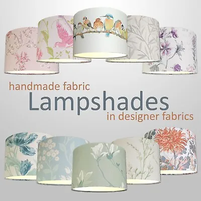 Lampshades In Laura Ashley Fabrics 40cm Drum Handmade * FREE UK DELIVERY * • £55