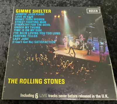 Vinyl LP The  Rolling Stones.  Gimme Shelter 1971 Decca Red AU Press. SKLA-5101 • $27.50