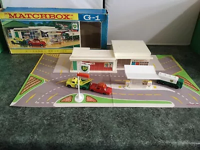 W531-matchbox G-1 Service Station With Forecourt3 Models And Box • $746