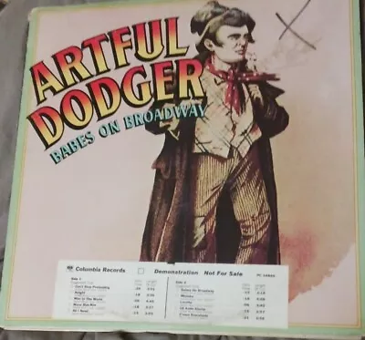 ARTFUL DODGER BABES ON BROADWAY VG++ Promo  • $10