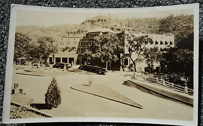 Richardson Mineral Springs Butte Co. CA Real Photo Postcard Rppc Circa 1933 • $2