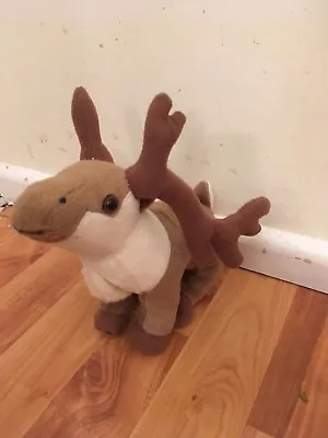Deagostini My Animal Kingdom Soft Toy Special Xmas Issue - Rufus The Reindeer • £7.99