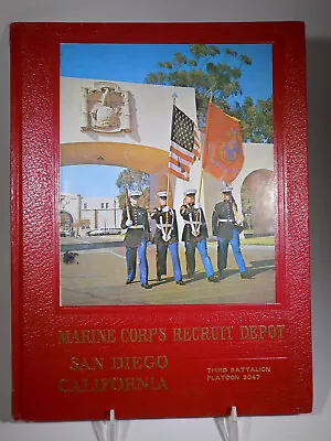 US Marine Corps Recruit Depot MCRD San Diego 1982 Class Book Classbook • $17.99