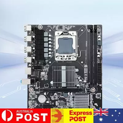 X58 Computer Motherboard Support E5640 Gaming PC Mainboard Dual Channel LGA 1366 • $56.69