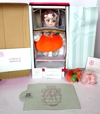 New Nrfb Coa #339 Marie Osmond Adora Pumpkin Belle Halloween Porcelain Doll • $134.95