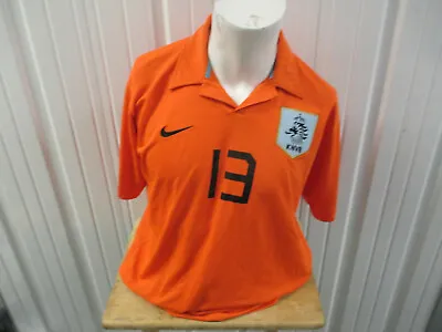 Vintage Nike Netherlands Holland National Football Team #13 Xl Jersey 2006 Kit • $39.99