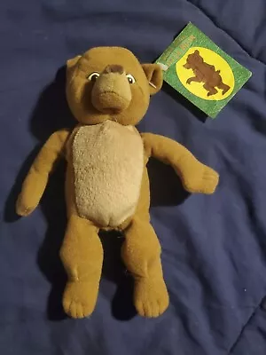 Little Bear Maurice Sendak 7  Plush Bean Toy NOS W Original Ear Tag • $125