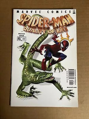 Spider-man Quality Of Life #1 First Print Marvel Comics (2002) Lizard • £2.42