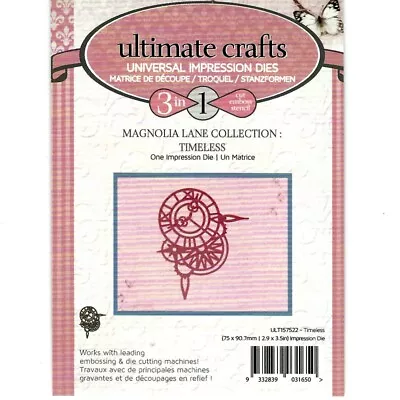 Ultimate Crafts Magnolia Lane Collection Die - Timeless New • £6.95