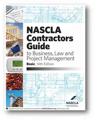 Basic 14th Edition NASCLA Contractors Guide To Business Law And Project Manag • $105.95