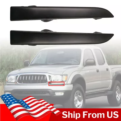 For Toyota Tacoma 2001-2004 Front Bumper Grille Headlight Filler Trim Panels Set • $12.49