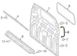 New Mercedes Benz Vito W447 Interior Grip Handle A4478150836 Oem • $55.50