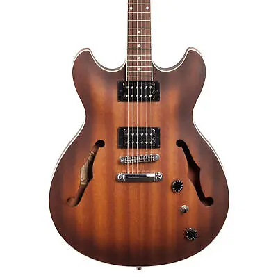 Ibanez AS53 AS Artcore Semi-Hollow Body Electric Guitar Tobacco Flat • $349.99