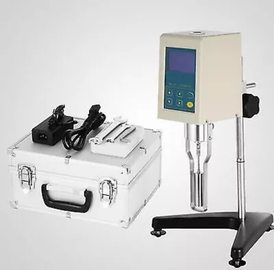 Digital Lab Rotary Viscometer Tester NDJ-9S Digital Rotary Viscometer High Preci • $527