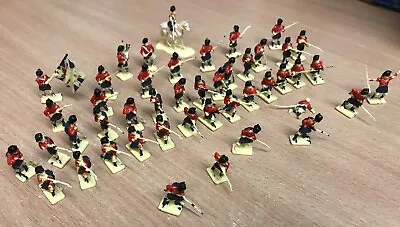 Plastic Vintage Miniature Soldiers And Indian Figures. • £9