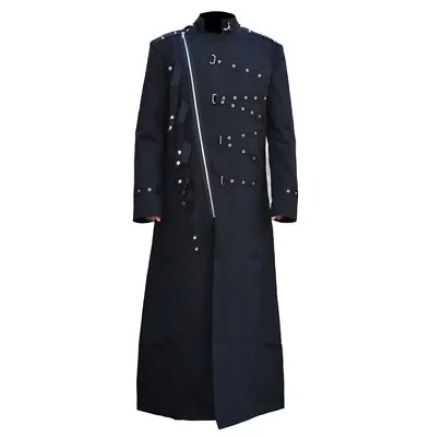 Long Gothic Coat Trench Style Hellraiser Coat Long Vampire  Coat • $79.99