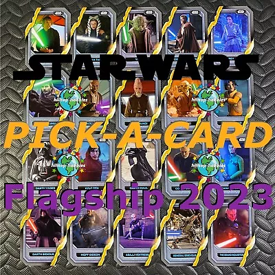 2023 Star Wars Flagship Trading Cards Pick-a-card Lightsaber Stylings 1-20 Topps • $1.70