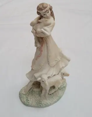 Coalport Danbury Mint The Shepherdess From The Four Seasons Collection Figurine • £10