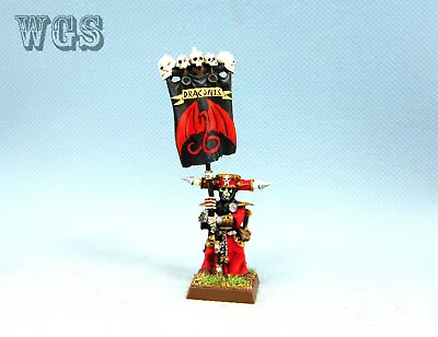 25mm Warhammer WGS Painted Vampire Counts Wight King Standard Bearer VC038 • $117.97