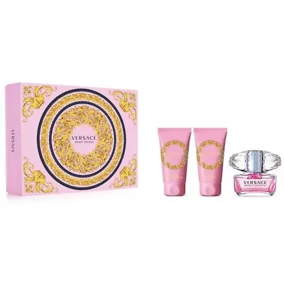 Versace Ladies Bright Crystal Gift Set Fragrances 8011003876570 • $59.94