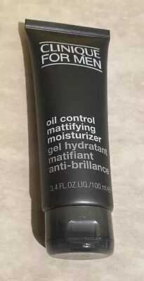 CLINIQUE Skin Supplies For Men Oil Control Mattifying Moisturizer 3.4 Oz 100ml • $30.99