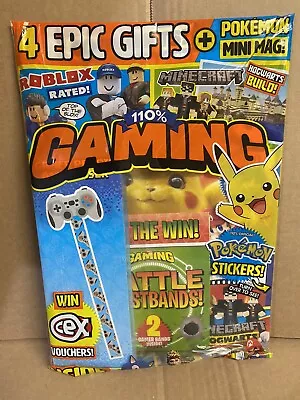 110% GAMING Boss Your Builds ISSUE 106 With Gifts Pokemon Stickers Etc • £9.60