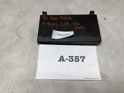 2006 Mercedes Benz Clk350 Coupe Right Door Control Module Oem+ • $65.90