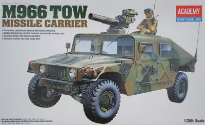 1/35 M966 TOW Missile Carrier Academy 13250 Plastic Model Kit • $23.60