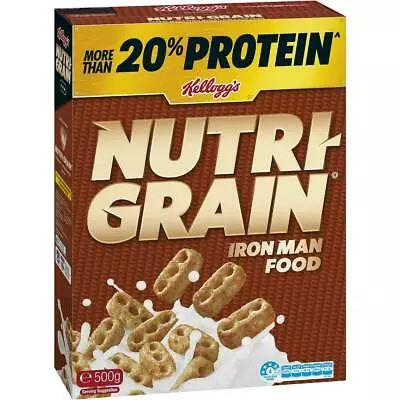 Kelloggs Nutri Grain Cereal 500g • $19