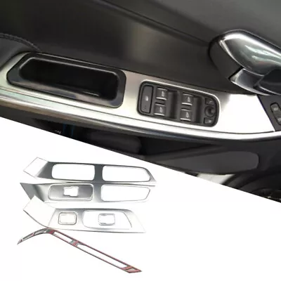 Window Glasslifting Armrest Frame Decoration Cover Trim For Volvo XC60 S60 V60 • $34.03