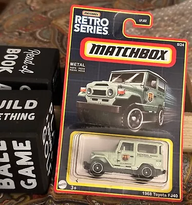 Matchbox *(2022) RETRO SERIES* - 1968 Toyota (Land Cruiser) FJ40. FLAWED CARD • $35