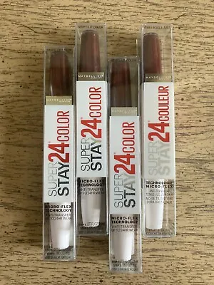 Maybelline SuperStay 24 Hour Color Lip Color #270 Extreme Aubergine Lot Of 4 • $32.99