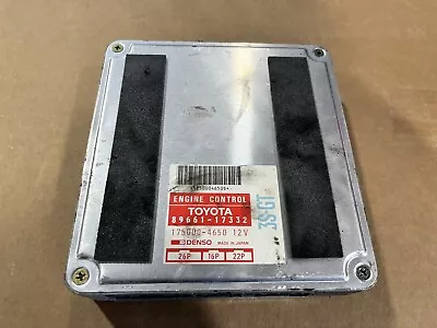 Toyota MR2 MR-2 Turbo 3SGTE ECU Engine Control Unit SW20 89661-17332 89661-17331 • $299