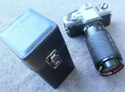 Minolta X-370 Camera 70-210mm Vivitar Series 1 Lens Classic SLR Vintage 35mm IL • $92.95