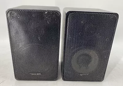 REALISTIC Minimus 7 Small Bookshelf Speakers 40-2030 Pair Of Speakers  EB-15078 • $50.99