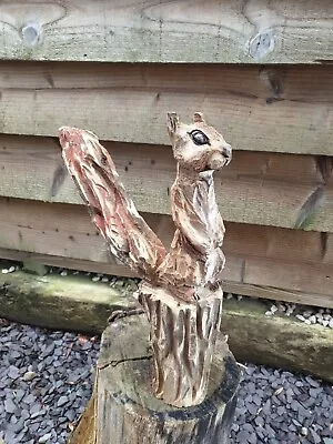 £49.99 • Buy Chainsaw Carved  Squirrel 