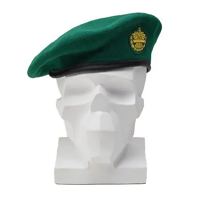 Genuine Austrian Army Green Wool Beret Hat Casual Lightweight Headwear Cap NEW • $13.88