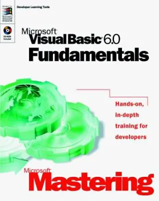 Microsoft Mastering : Microsoft Visual Basic 6. 0 Fundamentals Pa • $4.50