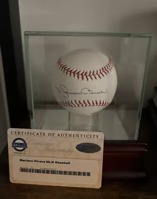 Mariano Rivera Autographed Signed OML Baseball Auto NY Yankees Steiner COA  • $59