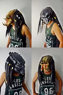 Alien Full Mask Predator Bio Latex Halloween Movie Cosplay Costume Party • $330