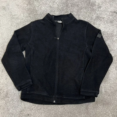 £14.99 • Buy Weird Fish Fleece Womens L Black Full Zip  Macaroni Jacket Size Large