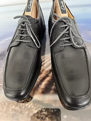 M&S Leather Derby Shoes Air Flex Size 8 Super Condition  • £14.99