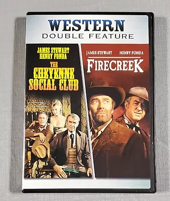 Western Double Feature DVD Cheyenne Social Club Firecreek • $11.99