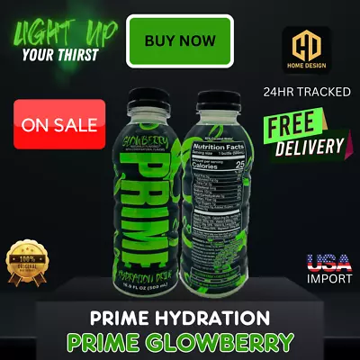 £8.70 • Buy Glowberry Hydration Drink 16.9FL OZ 500ml Naturally Flavoured