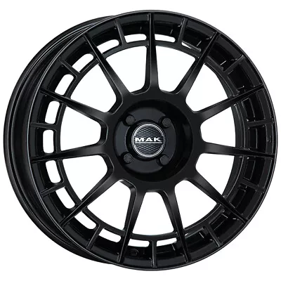 Alloy Wheel Mak Ntt For Fiat Punto Evo 7.5x18 4x100 Gloss Black 8x8 • $573.10