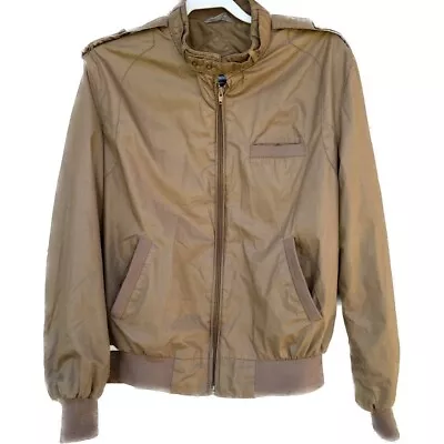 Members Only Bomber Jacket Men's Size 42 Vintage 80s Zip Close • $36